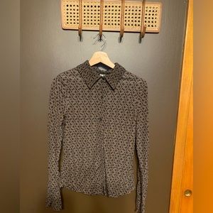 & Other Stories patterned top